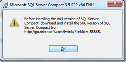 Microsoft Sql Server Compact 3.5 Sp2 - mouseam